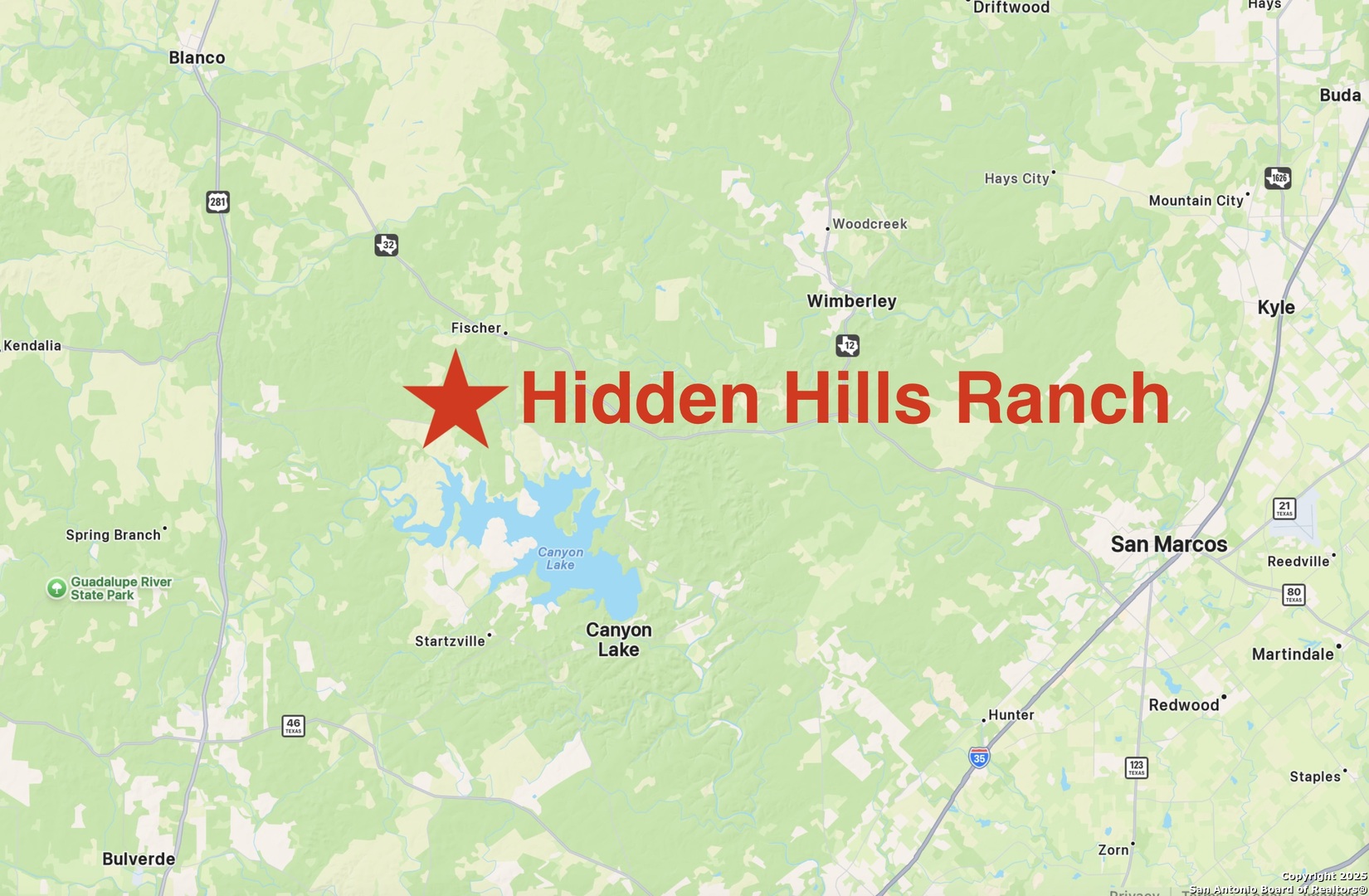 100 Acres N Cranes Mill Road Canyon Lake TX 78133