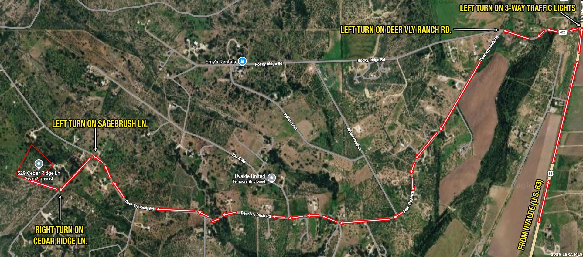 529 Cedar Ridge Road Uvalde TX 78801
