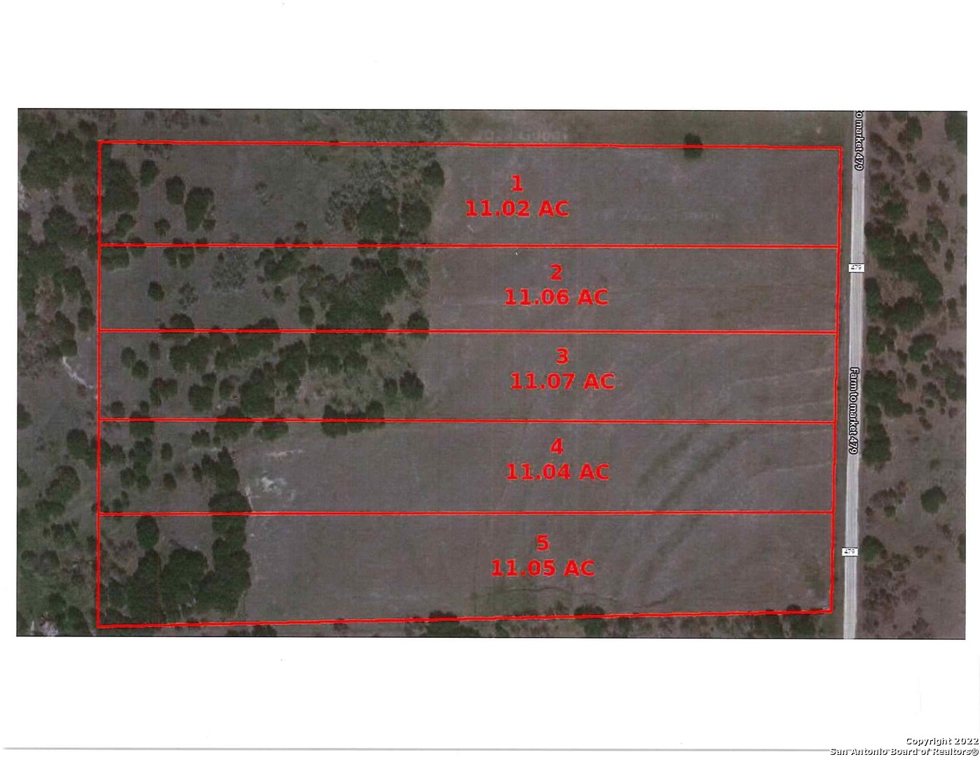 33.16 Acres Fm 479 - 11-33 Acres Available Harper TX 78631