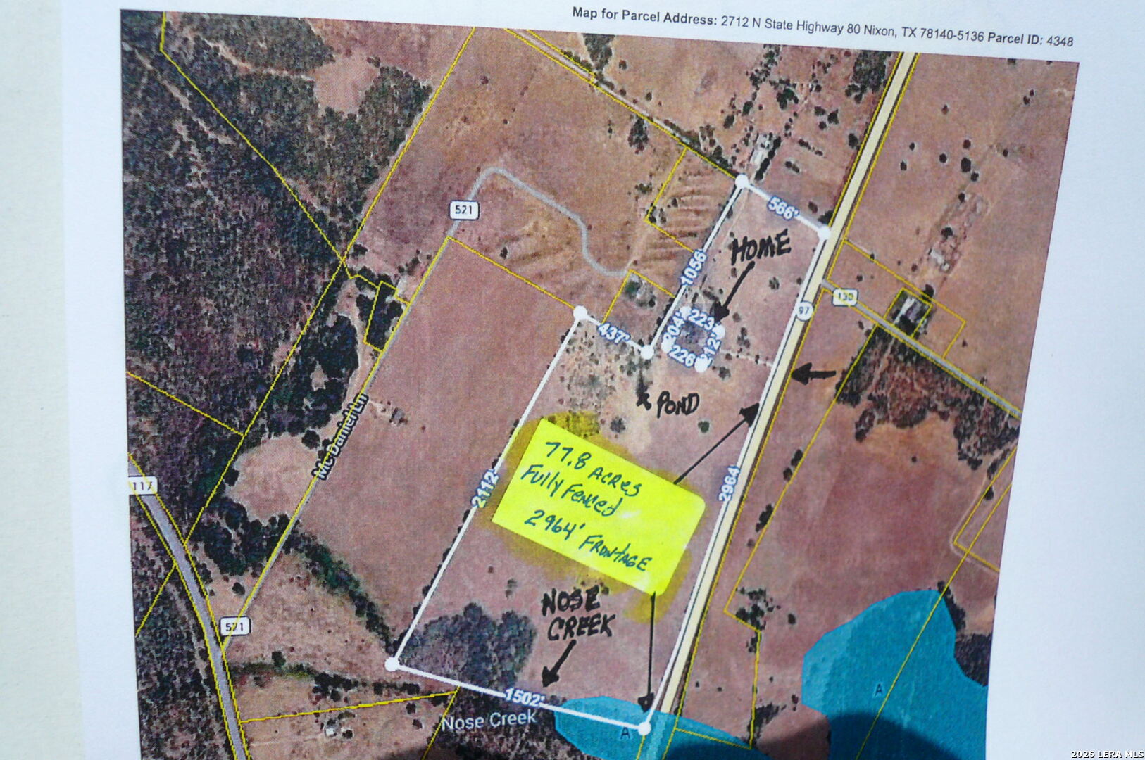 2712 N State Highway 80 Nixon TX 78140