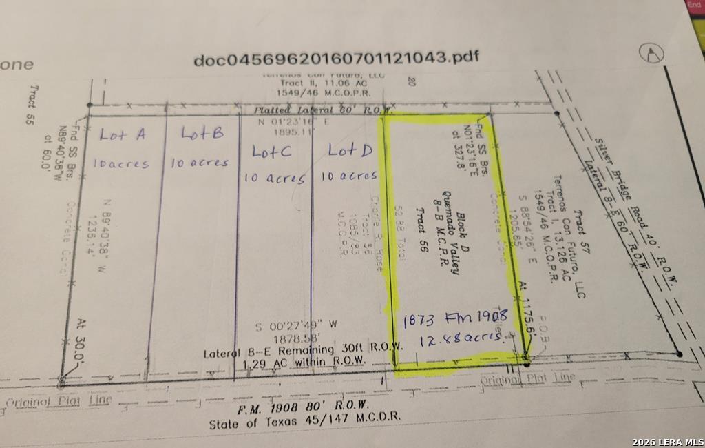 1873 Fm 1908 Quemado TX 78877