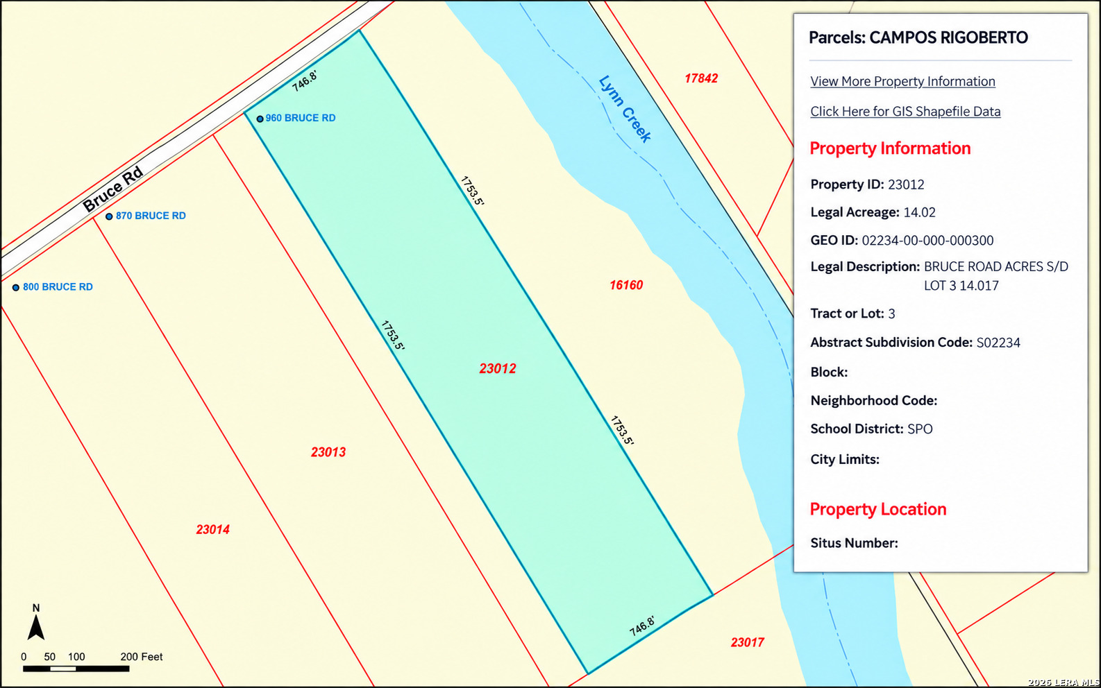 Lot 3 Bruce Road Poteet TX 78065