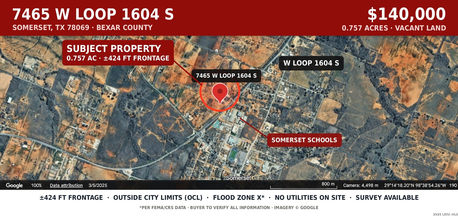 7465 S Loop 1604 Somerset TX 78069
