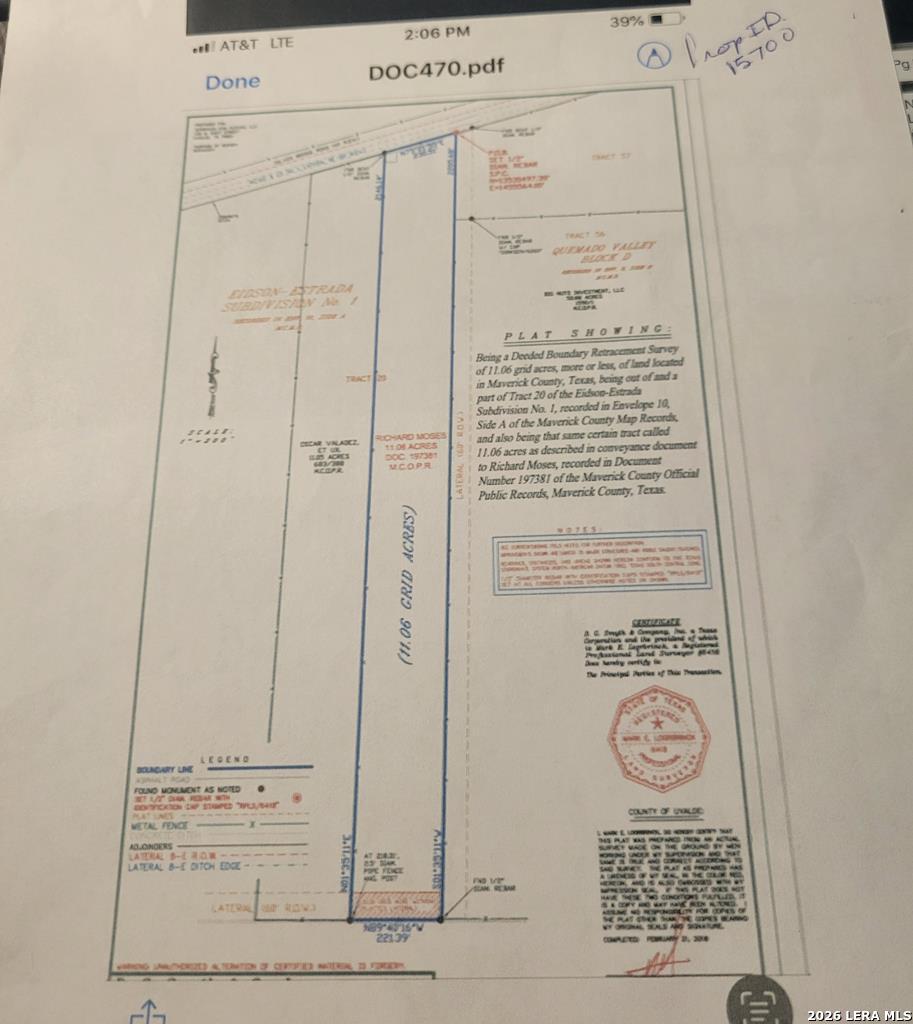 0000 Silver Bridge Road Quemado TX 78877