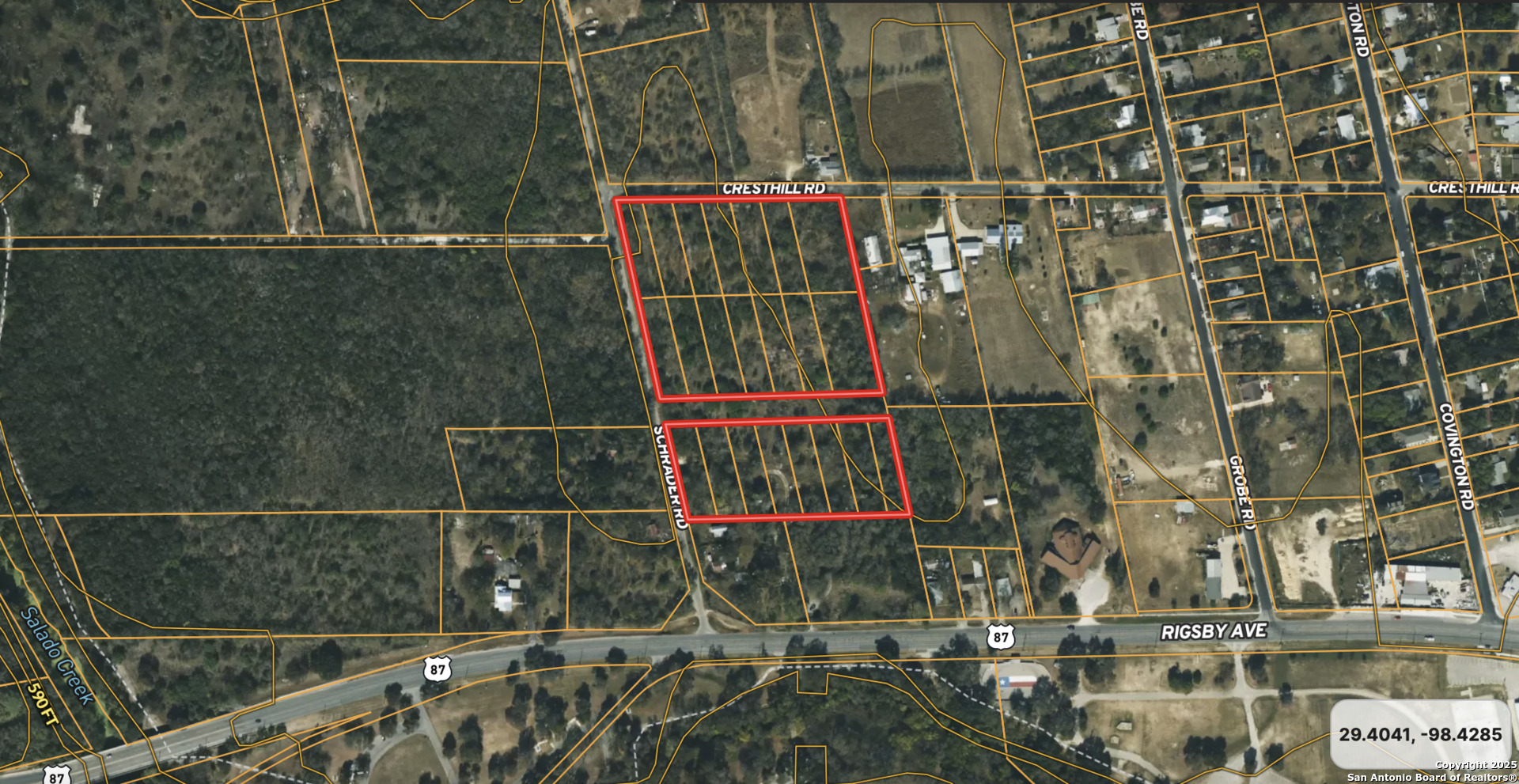 Lots 1- 22 Cresthill San Antonio TX 78220