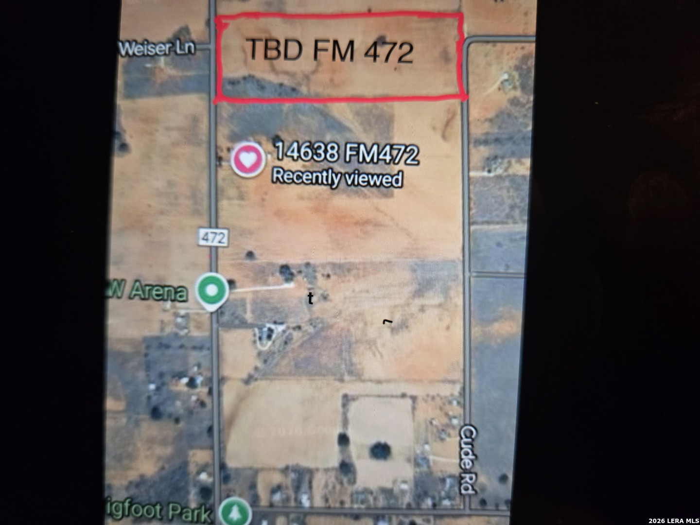 Tbd Fm472 Bigfoot TX 78005