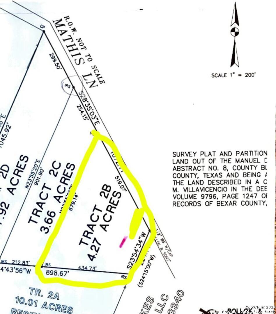 4.27 Acres Mathis Lane San Antonio TX 78264