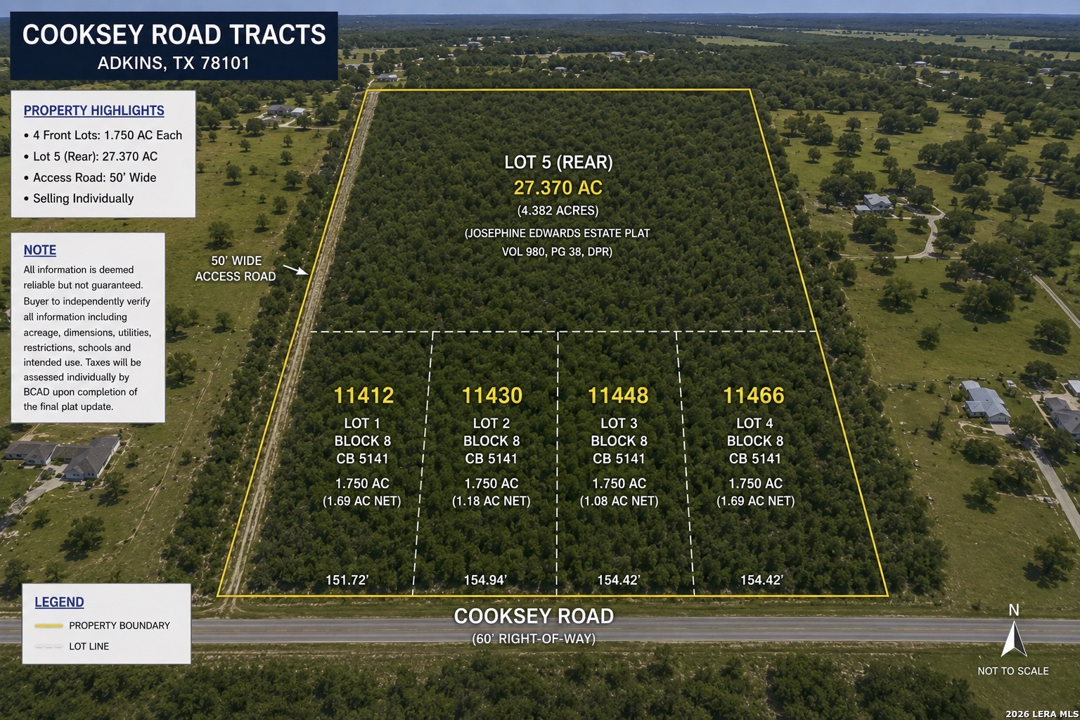 11448 Cooksey Road Adkins TX 78101