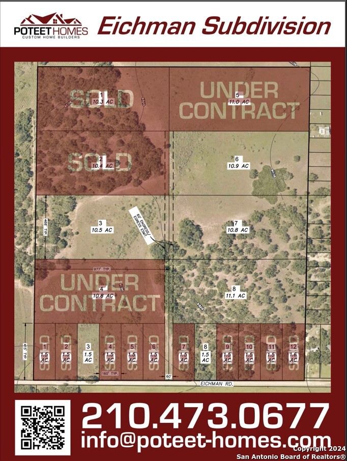 Tbd Tract 6 Pr Two A Lane Poteet TX 78065