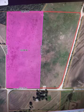 23.3 Ac +/- Martinez Road Yoakum TX 77995