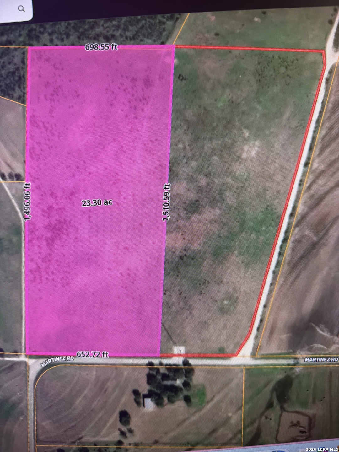 23.3 Ac +/- Martinez Road Yoakum TX 77995