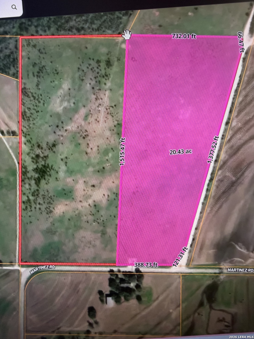 23.3 Ac +/- Martinez Road Yoakum TX 77995