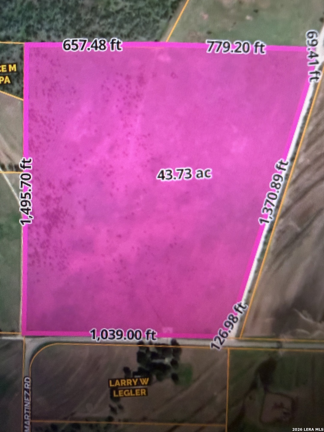20.43 Ac +/- Martinez Road Yoakum TX 77995