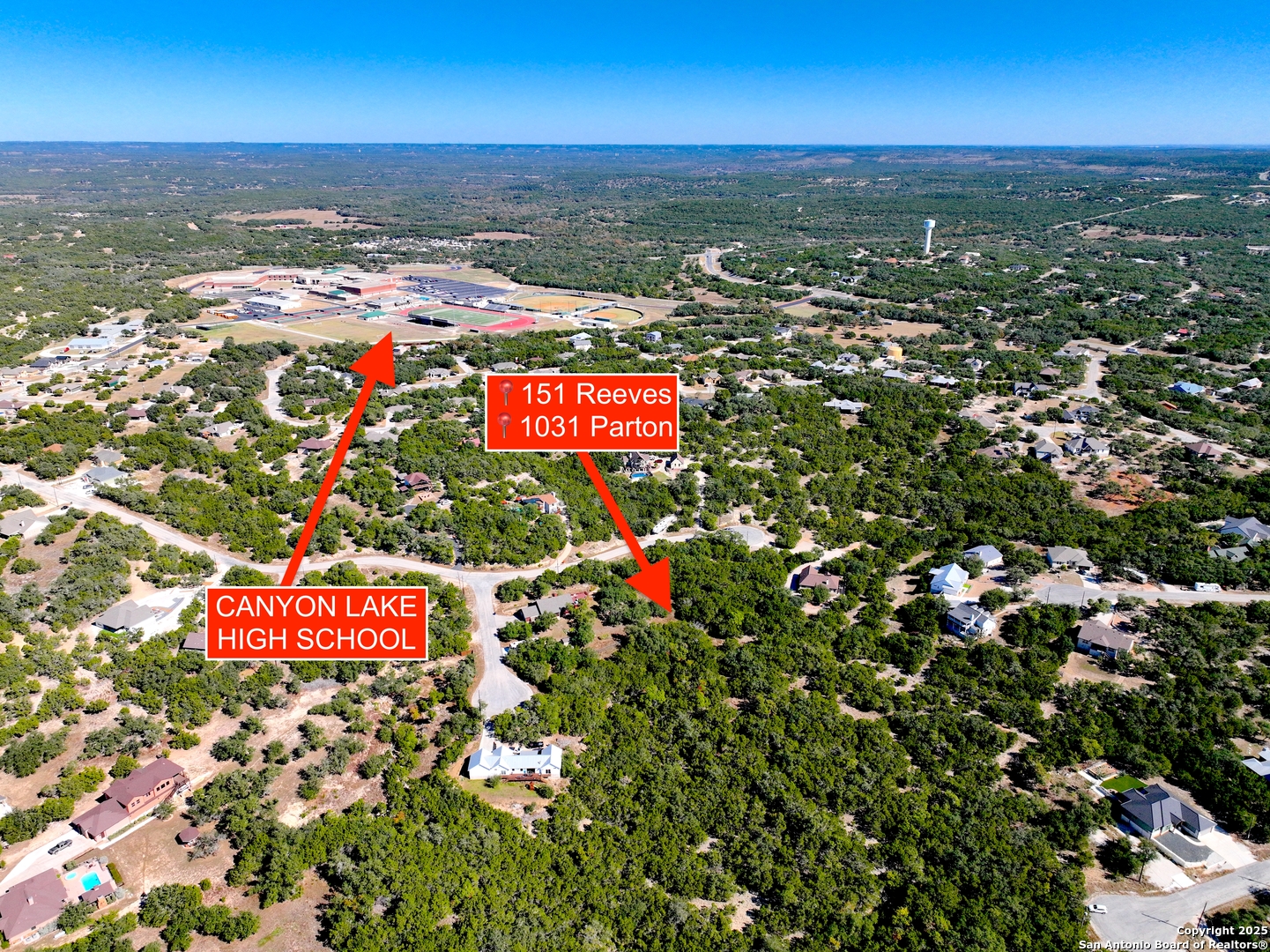 1031 Parton & 151 Reeves Canyon Lake TX 78133