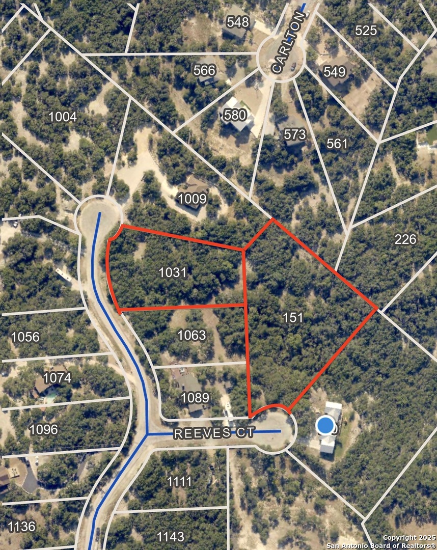 1031 Parton & 151 Reeves Canyon Lake TX 78133