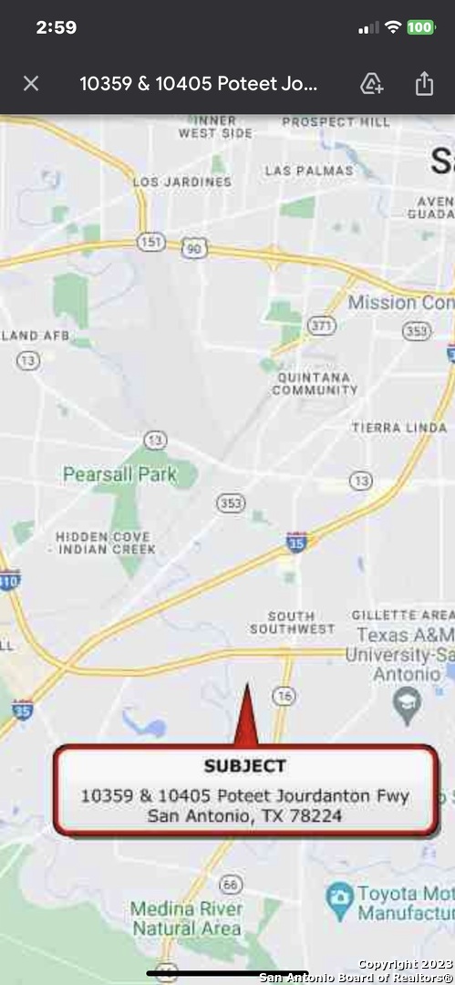 10359/10405 Poteet Jourdanton Freeway San Antonio TX 78224