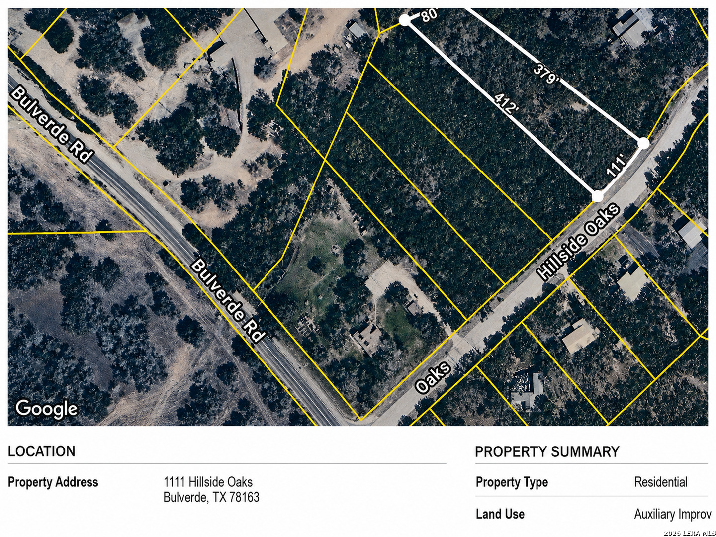 1111 Hillside Oaks Bulverde TX 78163