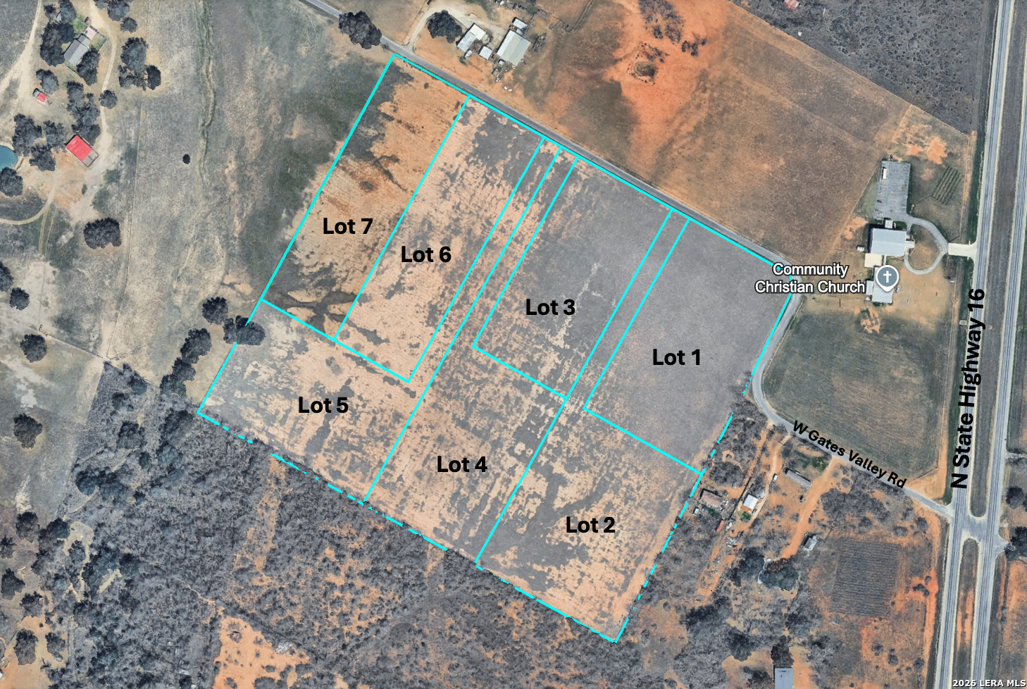 413 W Gates Valley Road Lot 6 Poteet TX 78065