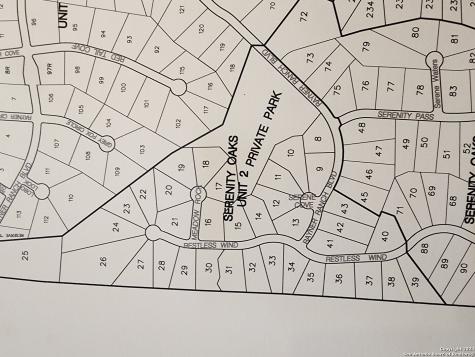 0 Serenity Oaks 2, Lot 21 Spring Branch TX 78070