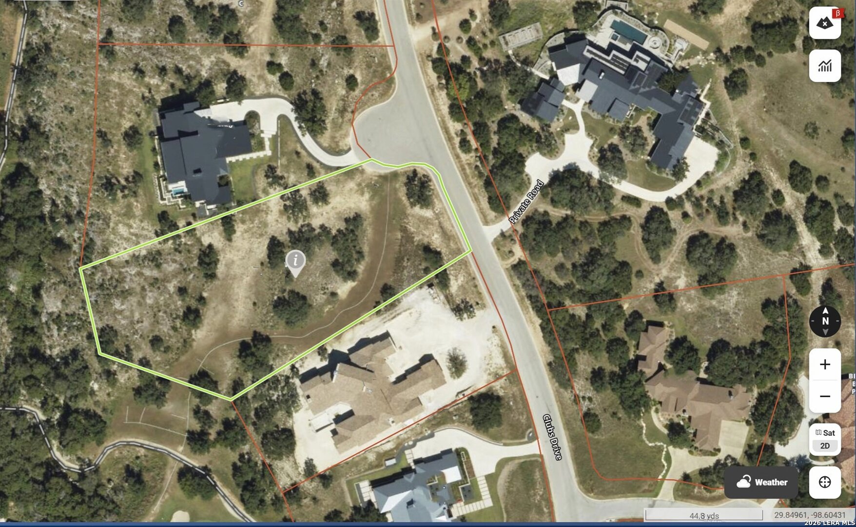Boerne TX, LOT 20A Clubs Drive