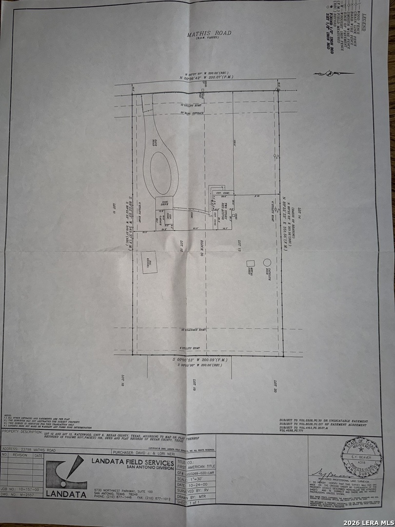 23798 Mathis Road Lot 12 Elmendorf TX 78112