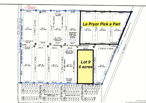 LOT 9 Summerwood Lane La Pryor TX 78872