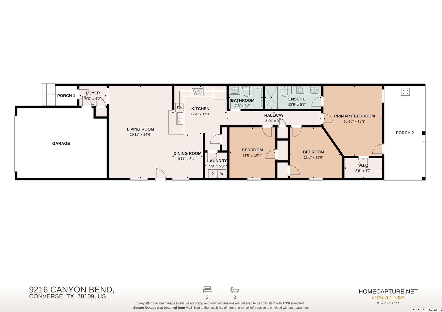 9216 Canyon Bend Converse TX 78109