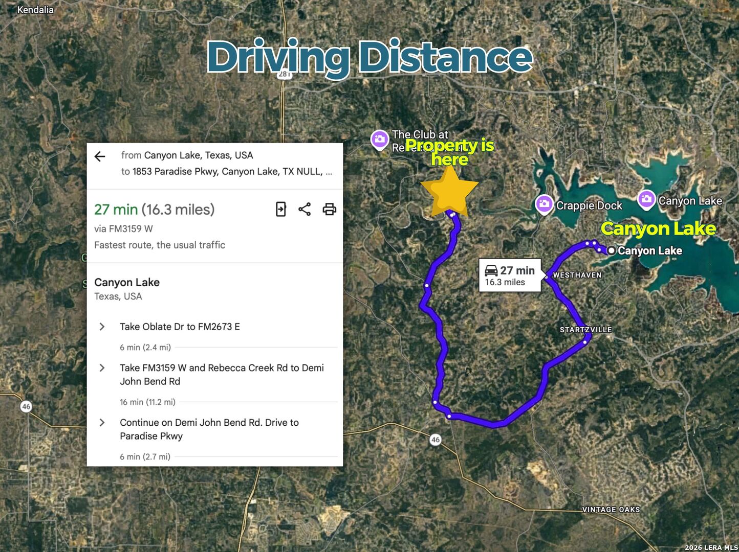 1853 Paradise Parkway Canyon Lake TX 78133