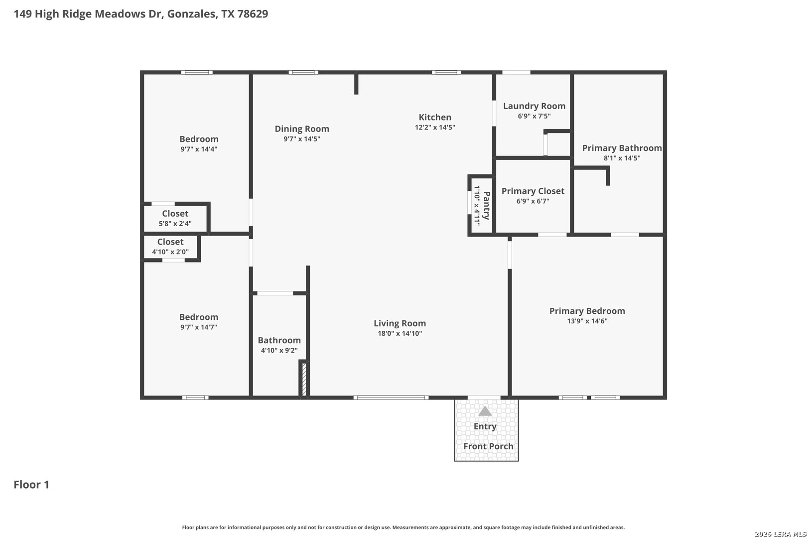 149 High Ridge Meadows Drive Gonzales TX 78629