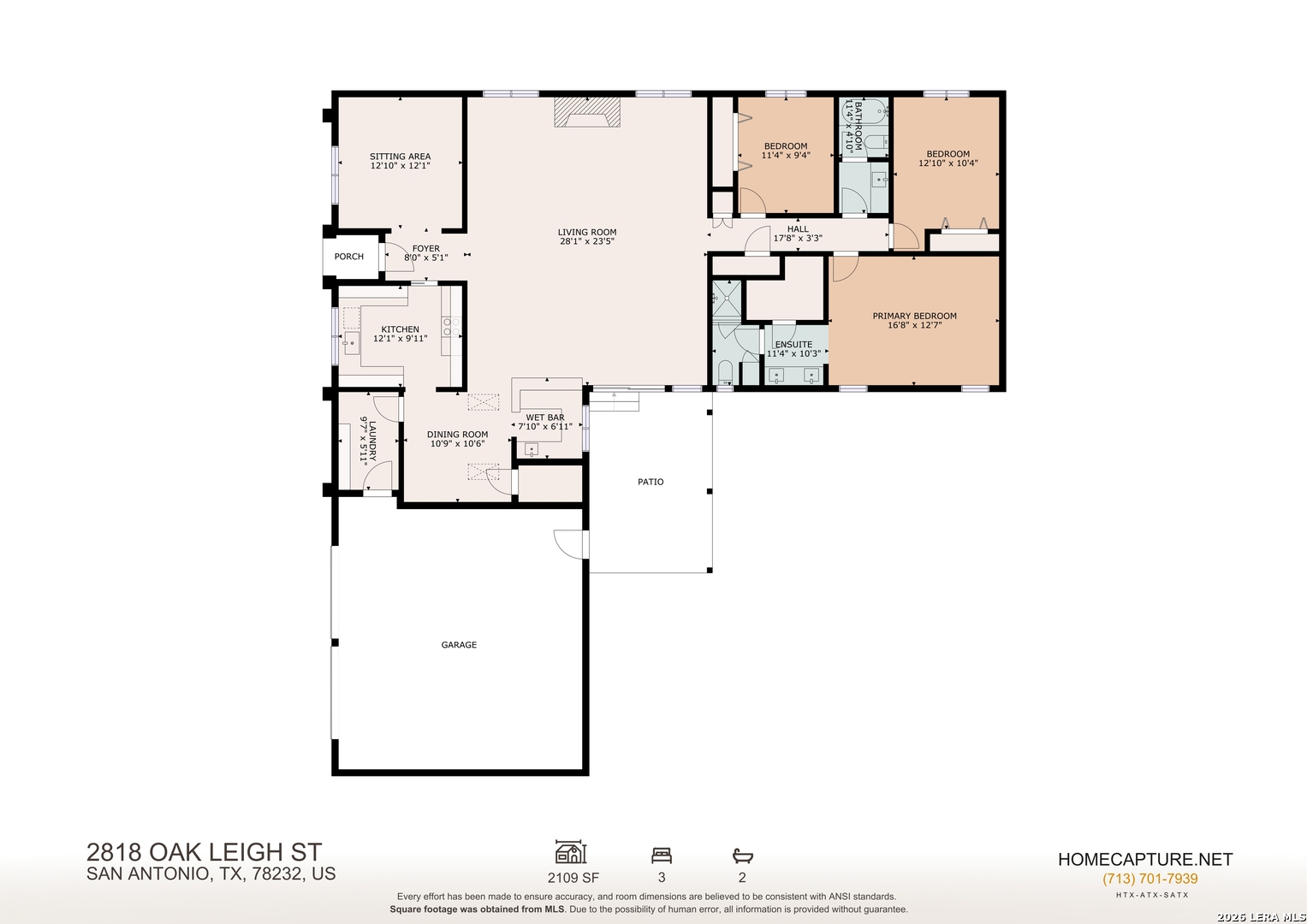 2818 Oak Leigh Street San Antonio TX 78232