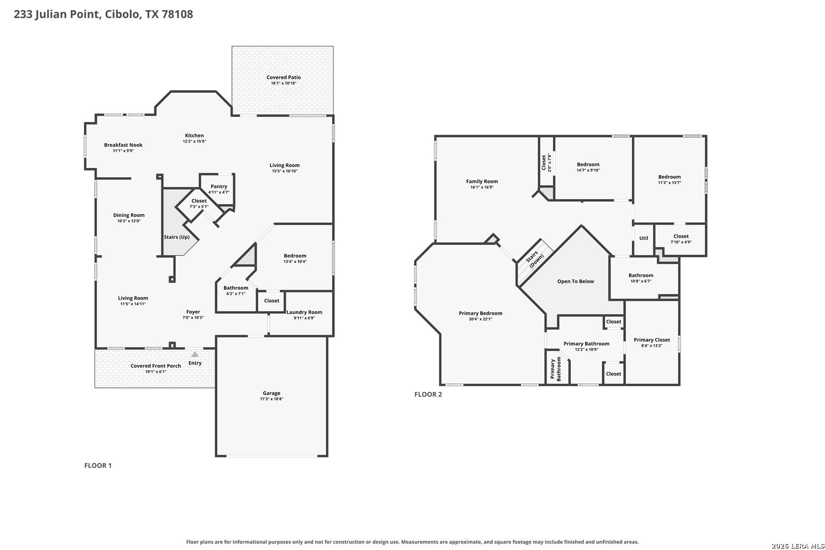 233 Julian Point Cibolo TX 78108