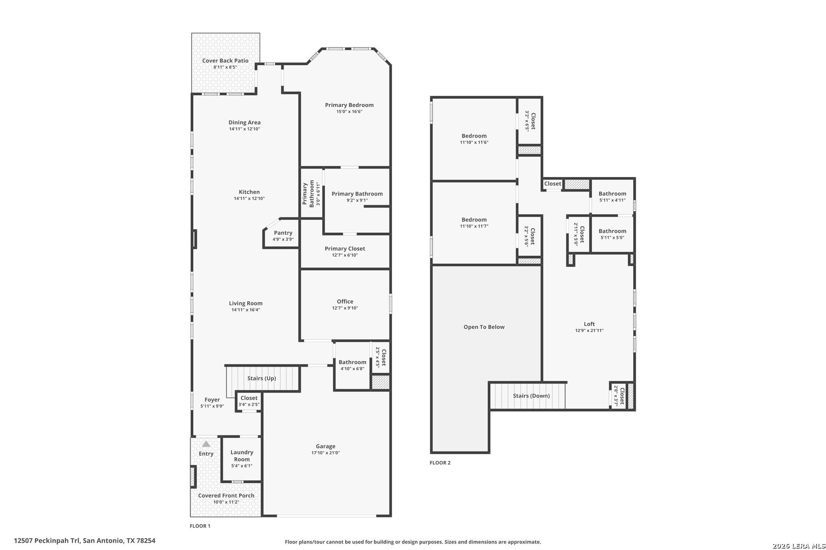 12507 Peckinpah Trail San Antonio TX 78254
