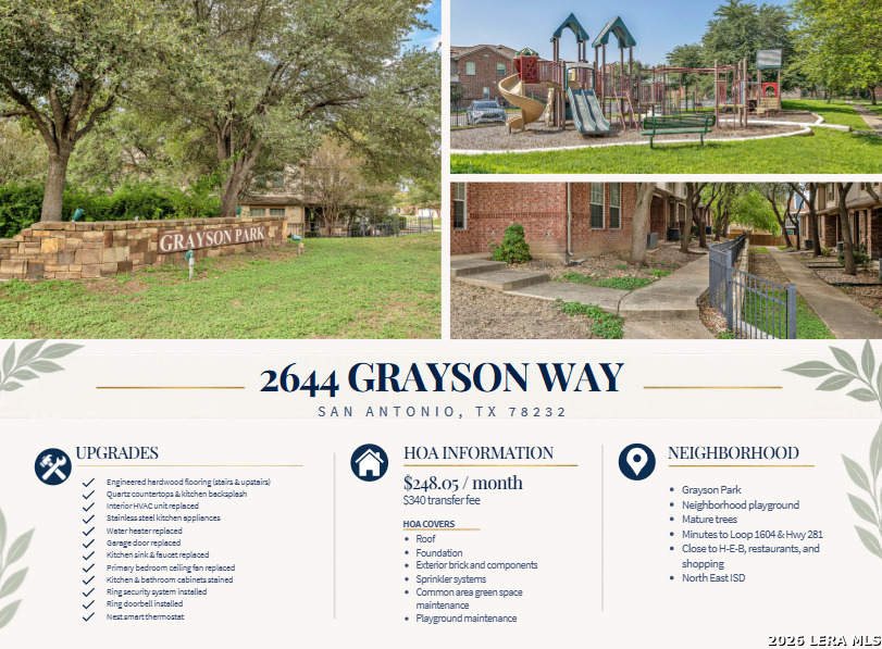 2644 Grayson Way San Antonio TX 78232