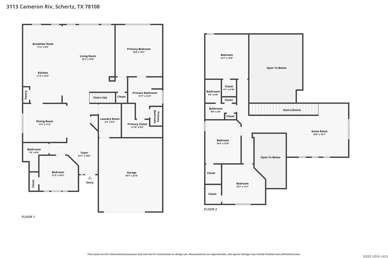 3113 Cameron River Schertz TX 78108