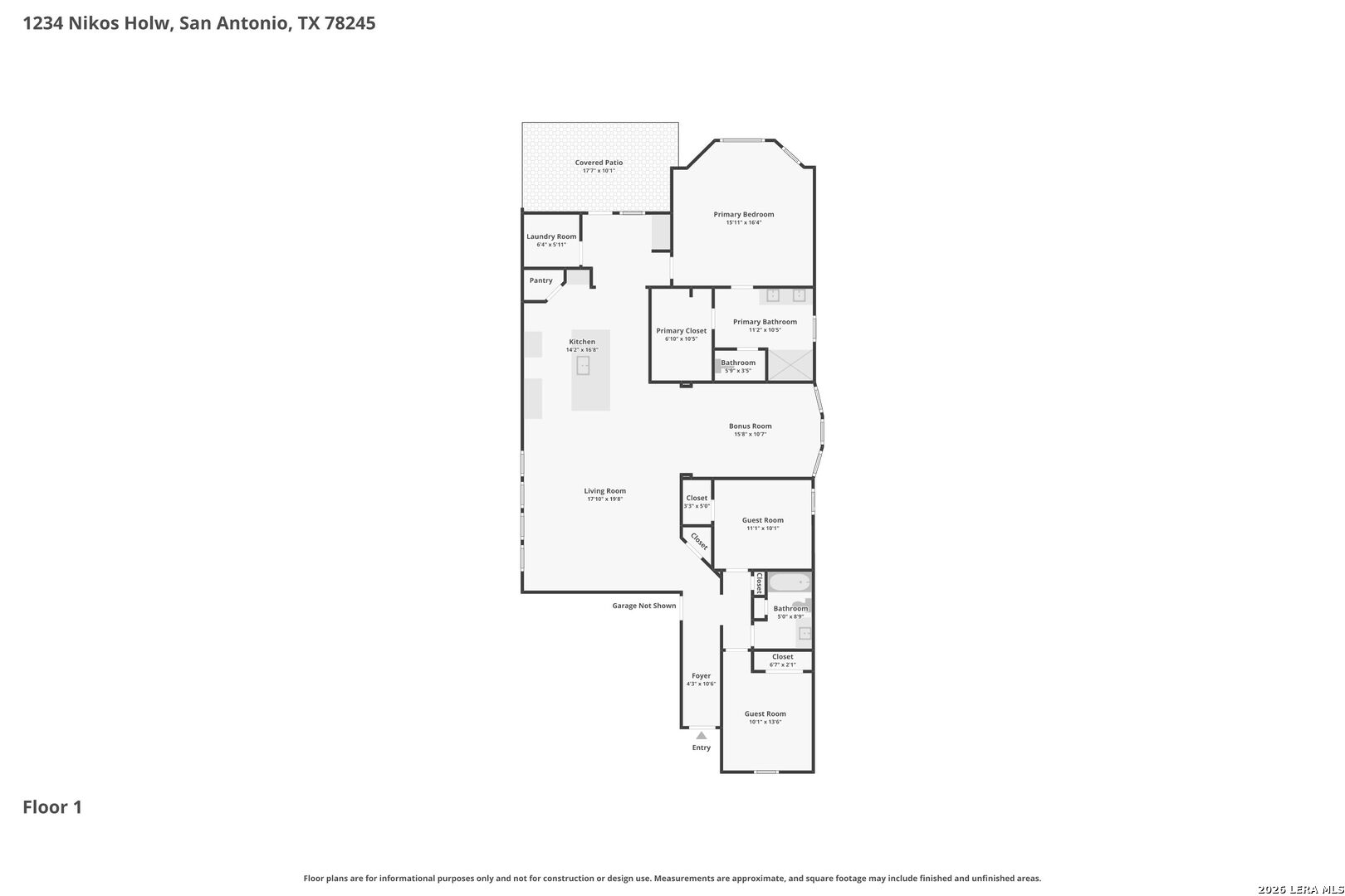 1234 Nikos Hollow San Antonio TX 78245