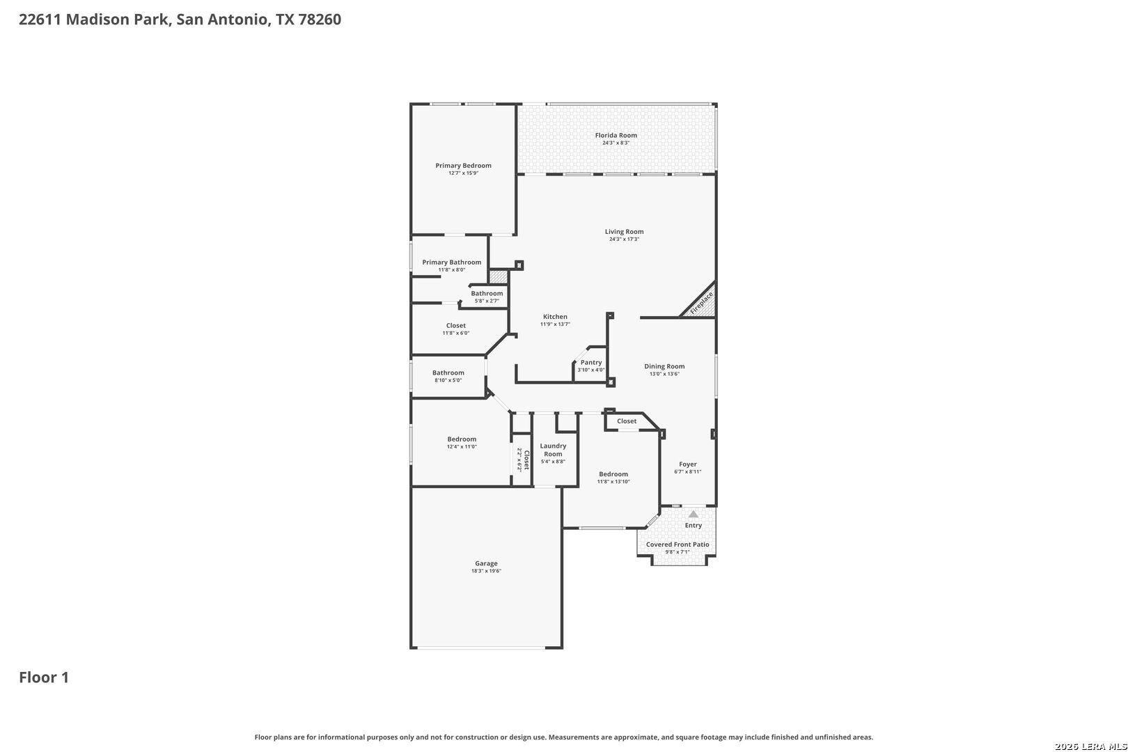 22611 Madison Park San Antonio TX 78260