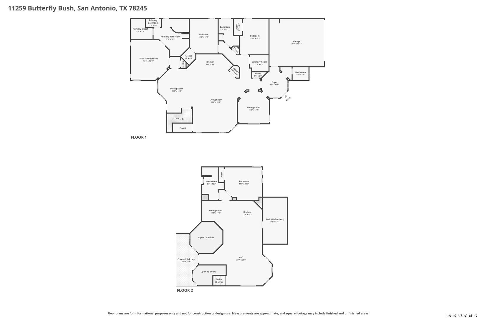 11259 Butterfly Bush San Antonio TX 78245