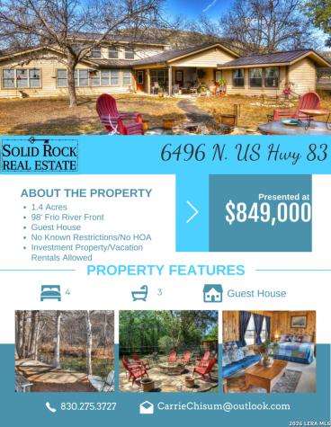 6496 N Us Highway 83 Leakey TX 78873