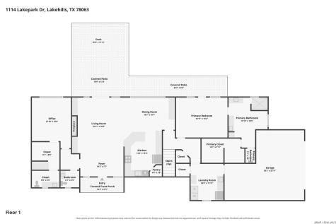 1114 Lakepark Drive Lakehills TX 78063