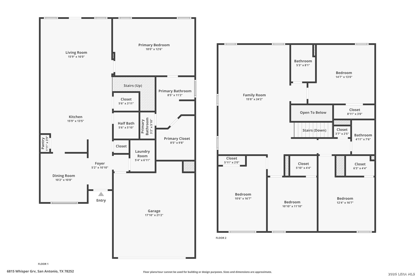6815 Whisper Grove San Antonio TX 78252