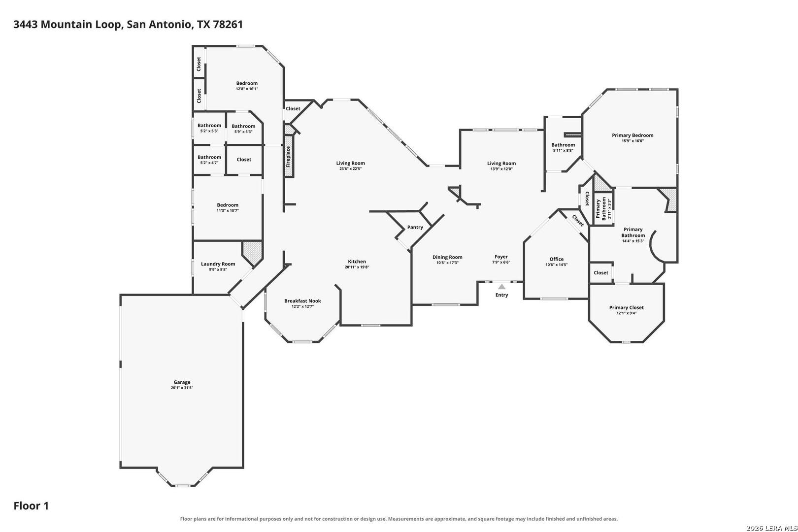 3443 Mountain Loop San Antonio TX 78261