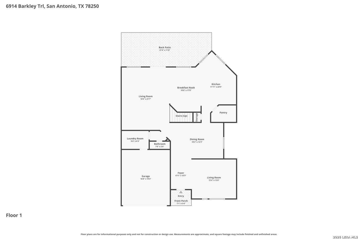 6914 Barkley Trail San Antonio TX 78250