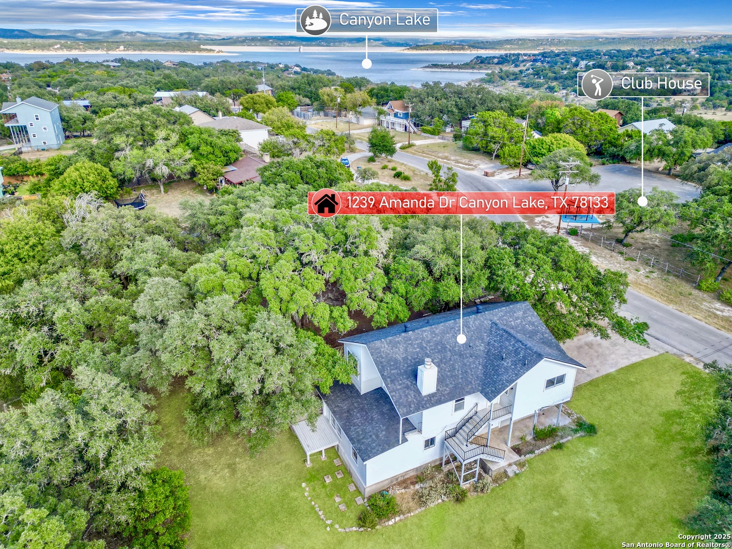 1239 Amanda Canyon Lake TX 78133