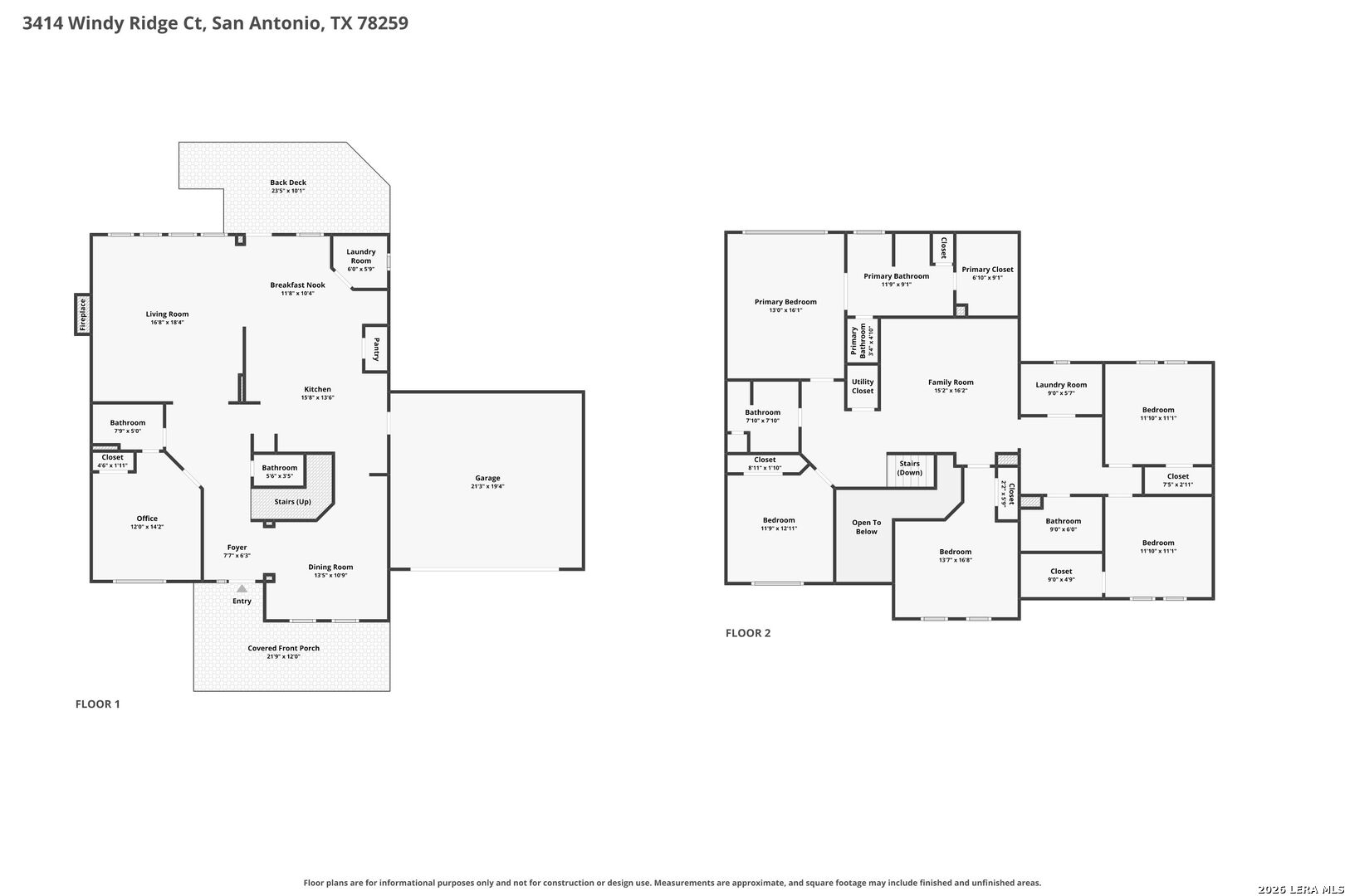 3414 Windy Ridge Court San Antonio TX 78259