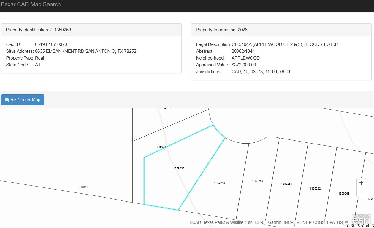 6635 Embankment Road San Antonio TX 78252