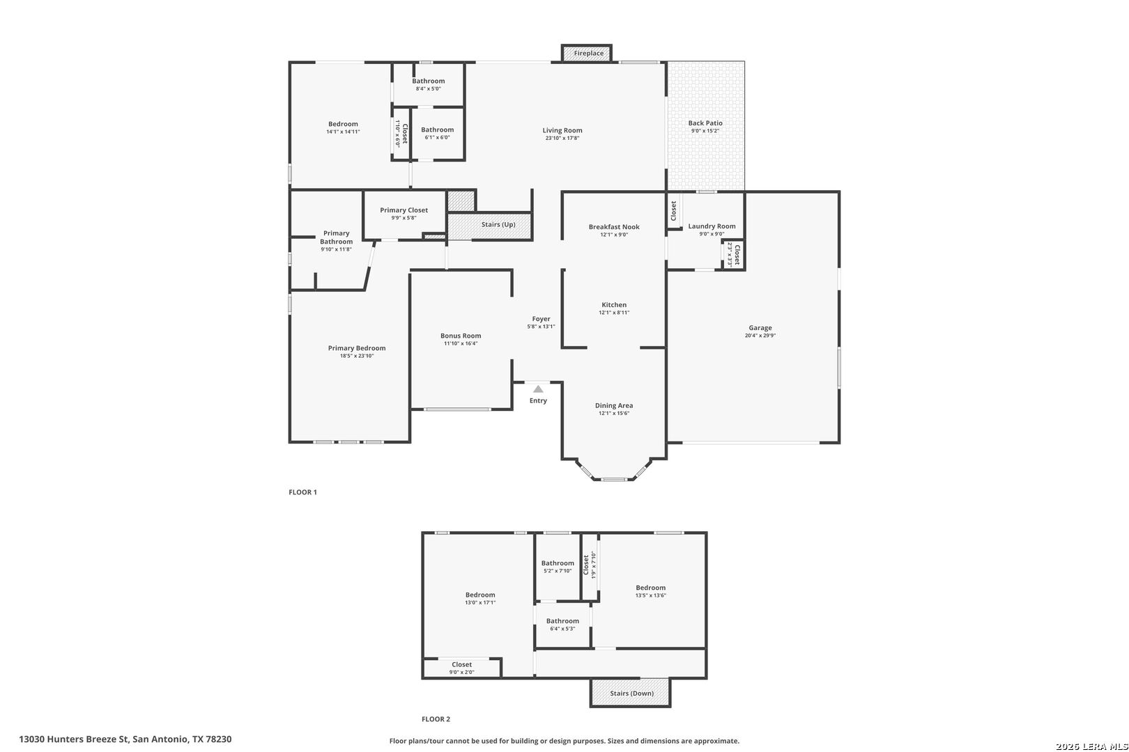 13030 Hunters Breeze Street San Antonio TX 78230