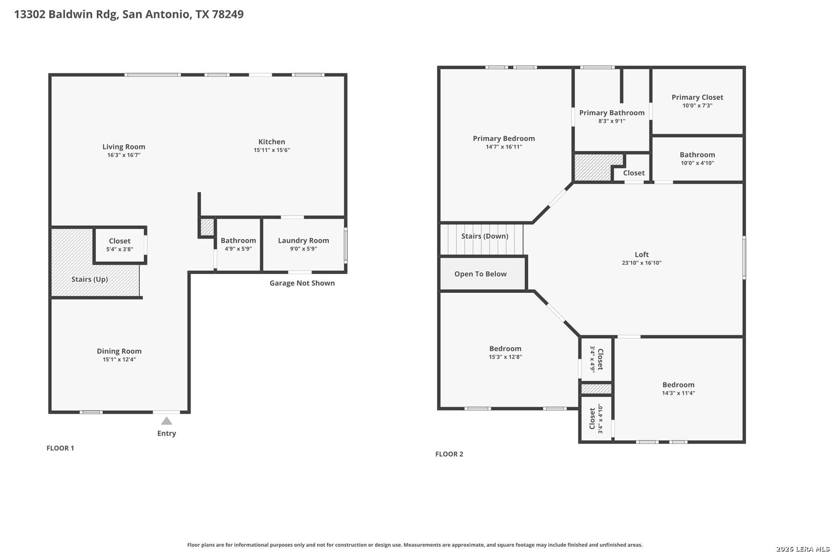 13302 Baldwin Ridge San Antonio TX 78249