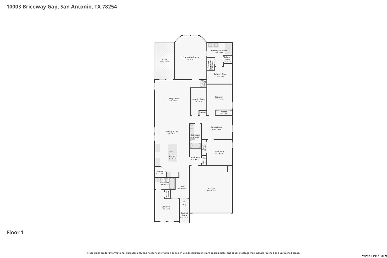 10003 Briceway Gap San Antonio TX 78254
