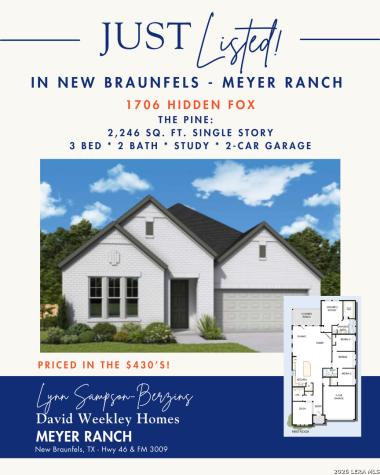 1706 Hidden Fox New Braunfels TX 78132