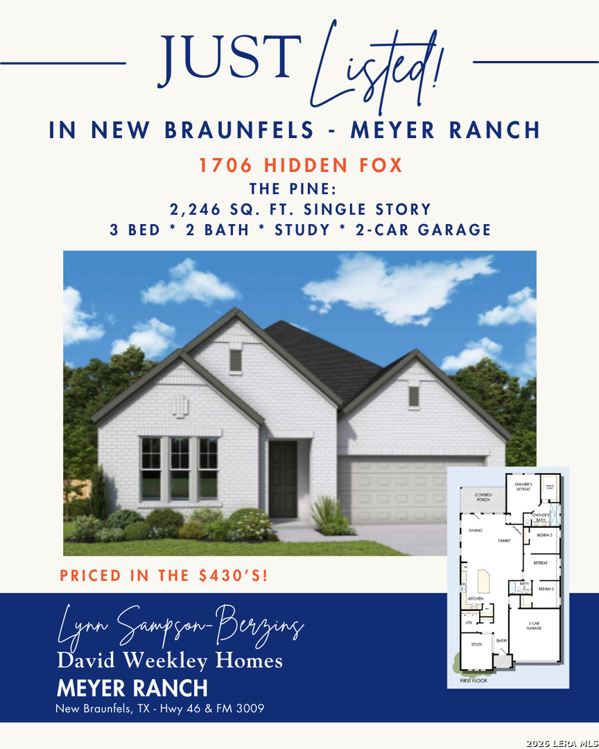 1706 Hidden Fox New Braunfels TX 78132